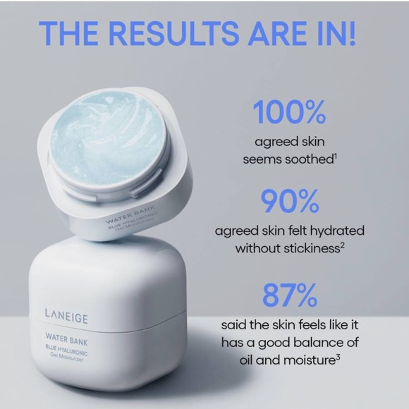 Laneige WATER BANK BLUE HYALURONIC GEL MOISTURIZER - combination skin - Picture 14 of 14